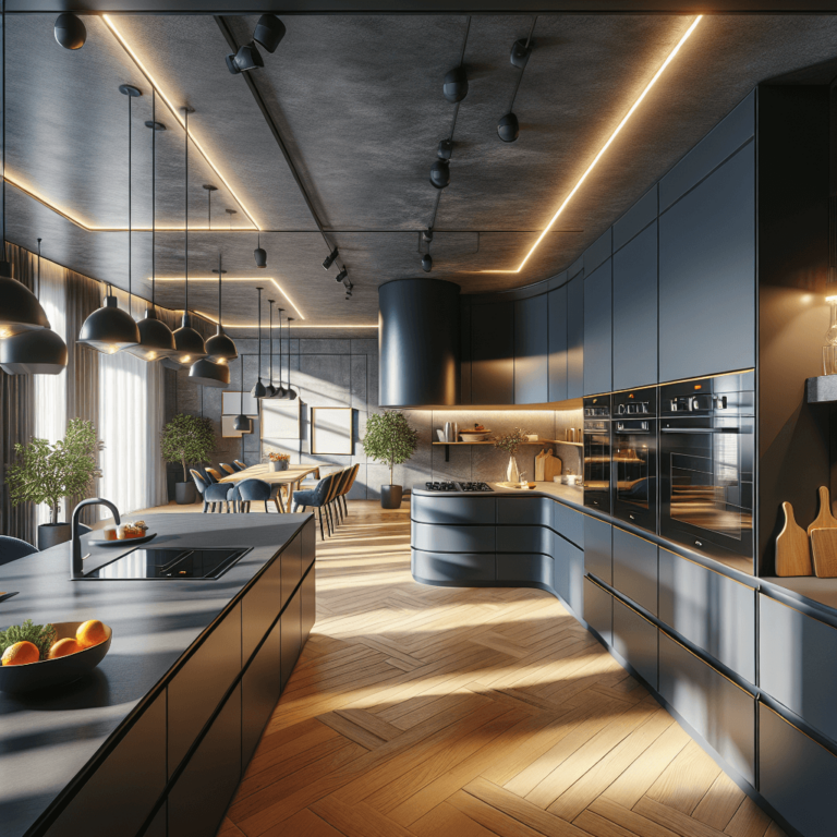 anthrazitfarbene Design Küche-Bochum