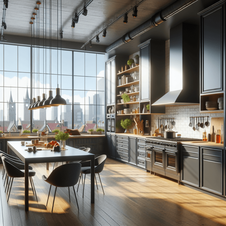 anthrazitfarbene Komplett Küche-Bochum