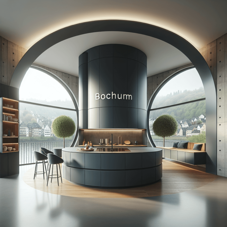 anthrazitfarbene Rondell Küche-Bochum