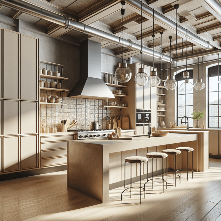 beige Industrial Style Küche-Bochum