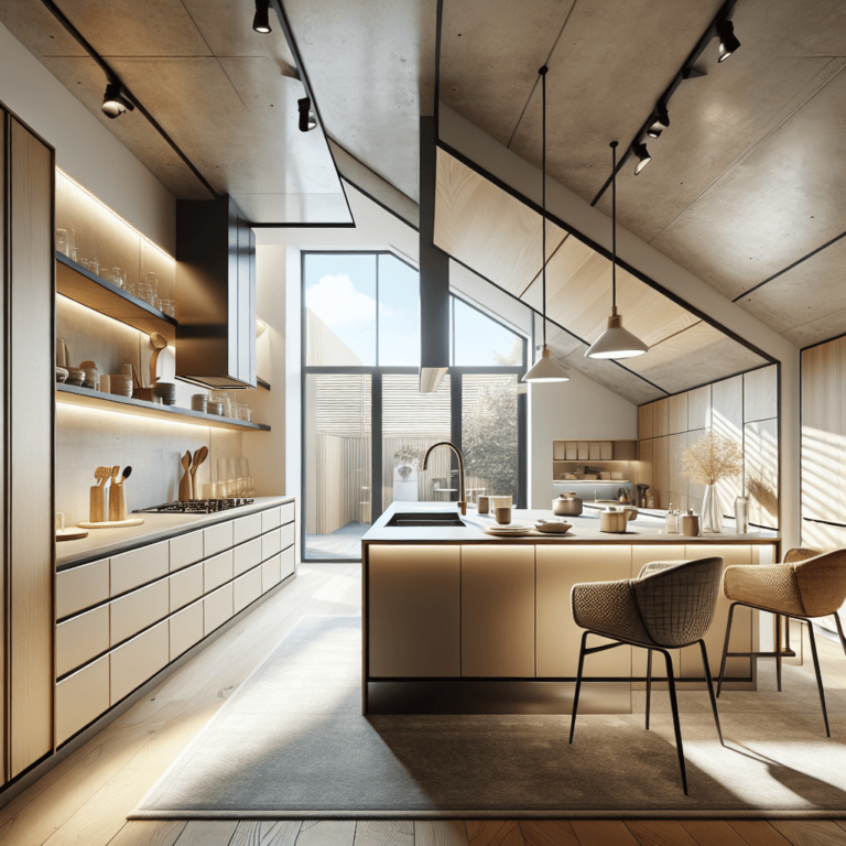 beige Küche für Dachschräge-Bochum