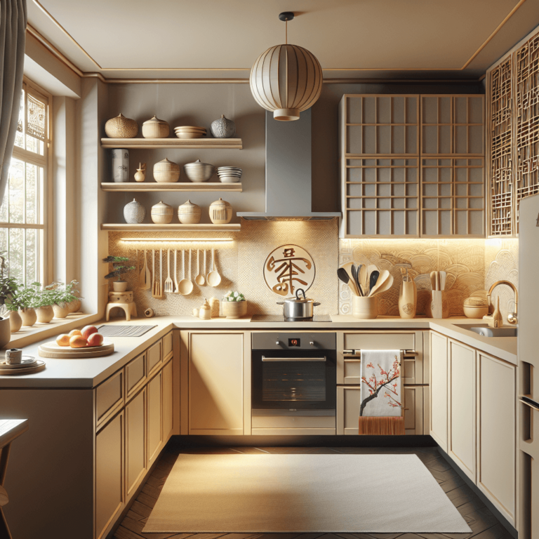 beige Küche im asiatischen Stil-Bochum