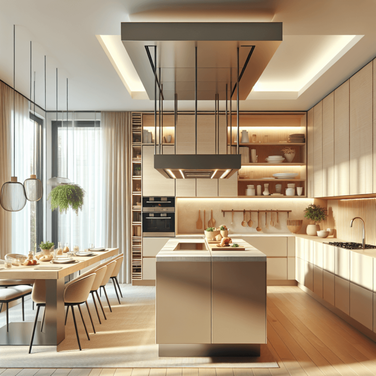 beige Schwebende Küche-Bochum