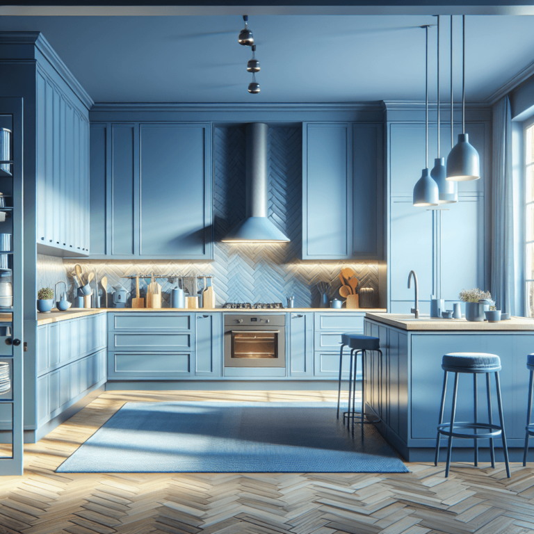 blaue Komplett Küche-Bochum