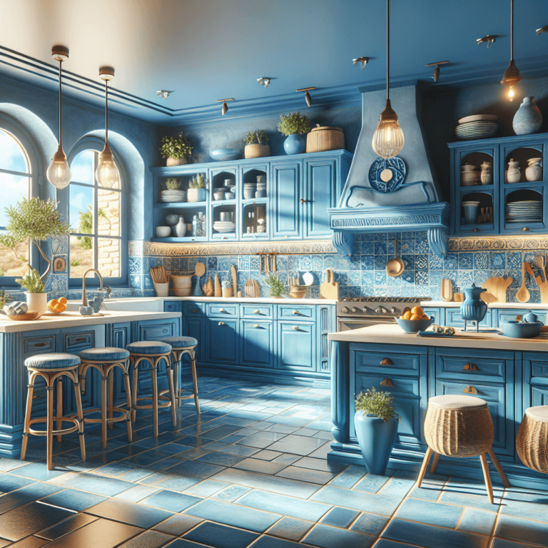 blaue Mediterrane Küche-Bochum