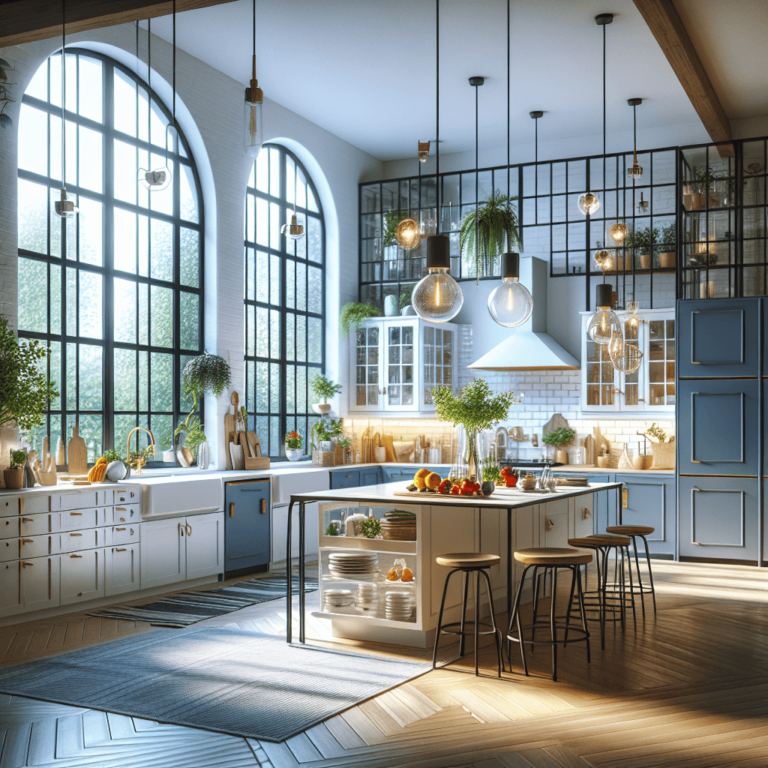 blaugraue Landhausküche-Bochum