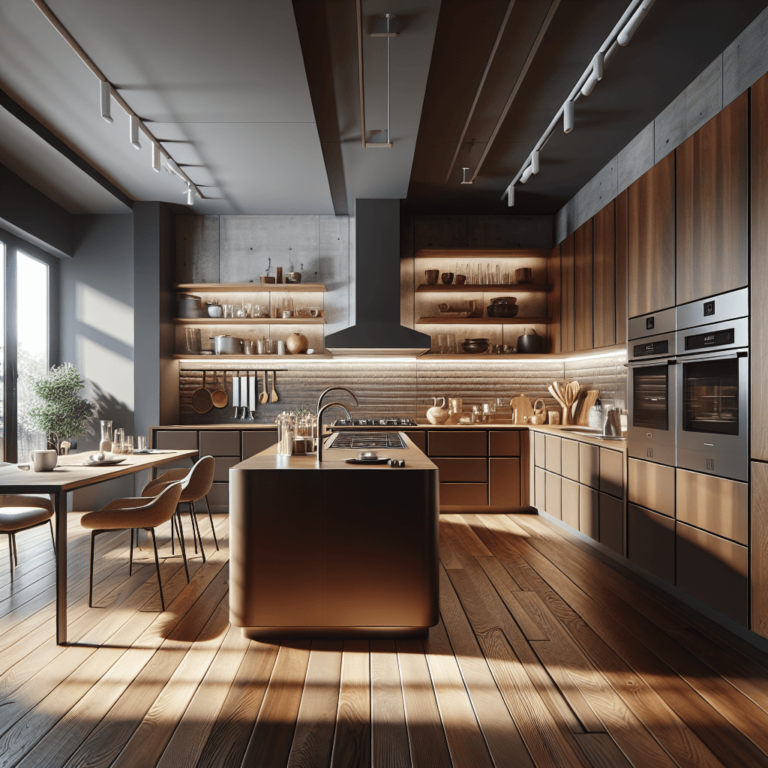 braune Amerikanische Küche-Bochum