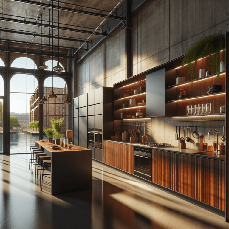 braune Industrielle Küche-Bochum