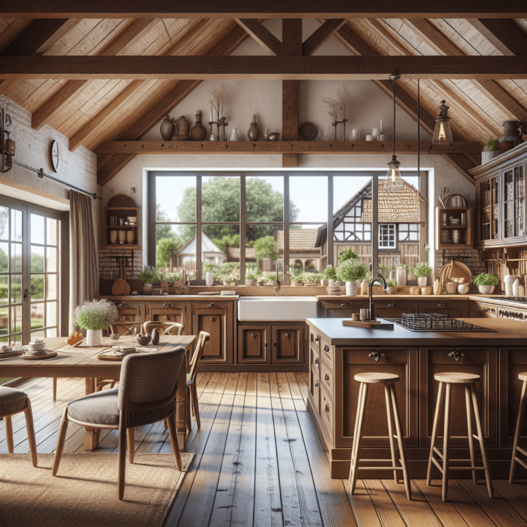 braune Küche im Bauernhausstil-Bochum