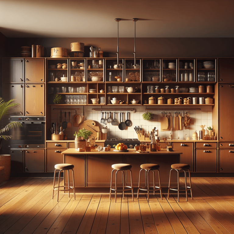 braune Retro Küche-Bochum