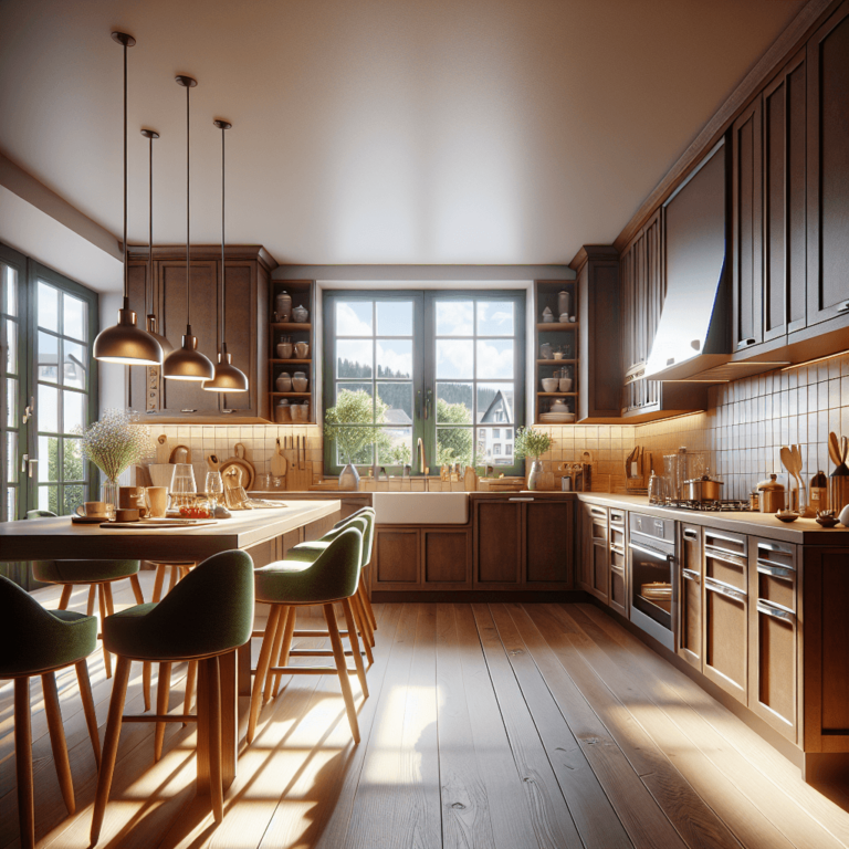 braune Wohnküche-Bochum