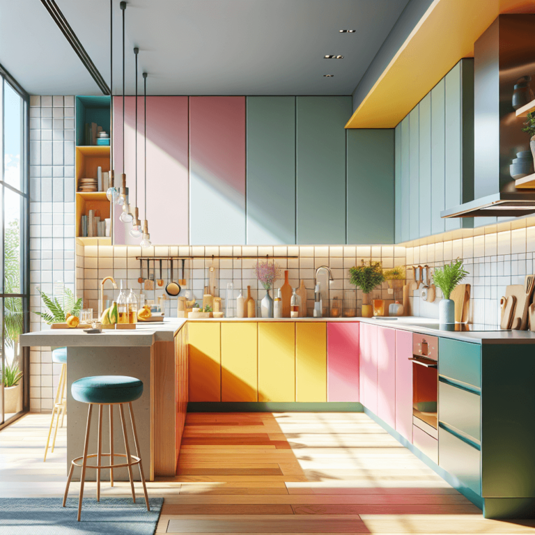 bunte Design Küche-Bochum