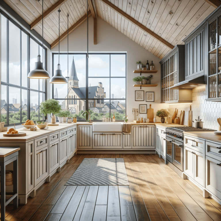 bunte Küche im Bauernhausstil-Bochum