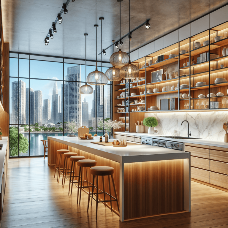 bunte Küche im asiatischen Stil-Bochum