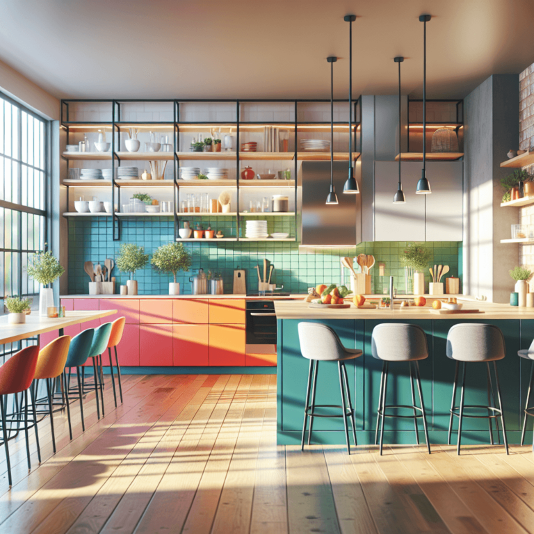 bunte Wohnküche-Bochum
