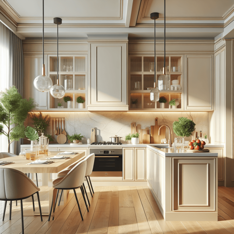 cremefarbene Amerikanische Küche-Bochum