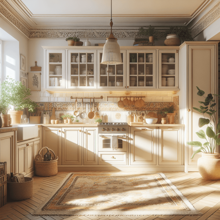 cremefarbene Boho Style Küche-Bochum