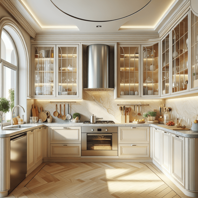 cremefarbene Mediterrane Küche-Bochum