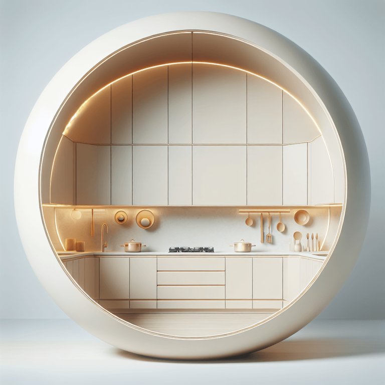 cremefarbene Rondell Küche-Bochum