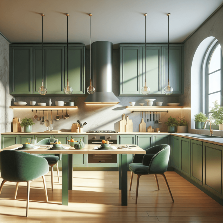 grüne Anrichte Küche-Bochum