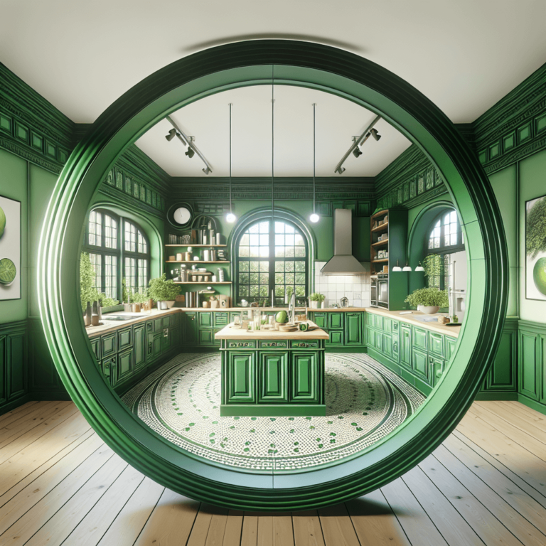 grüne Rondell Küche-Bochum