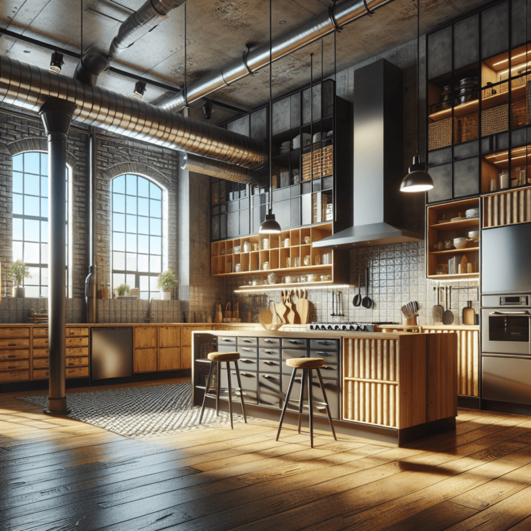 hochglanz Industrial Style Küche-Bochum