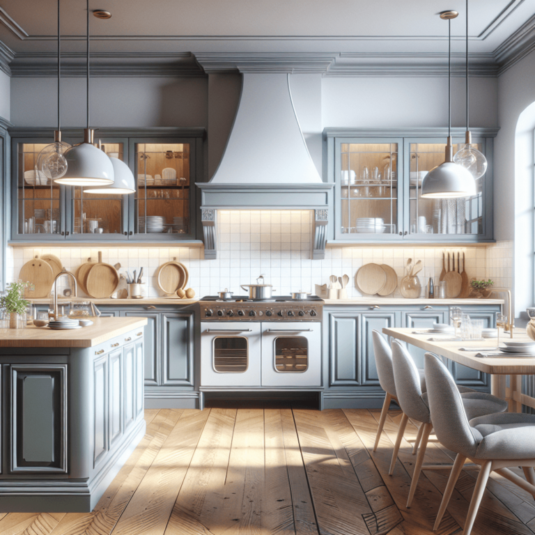 hochglanz Küche im Vintage Chic Stil-Bochum