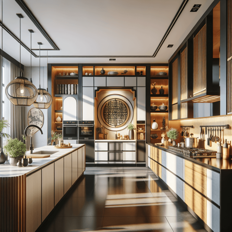 hochglanz Küche im asiatischen Stil-Bochum