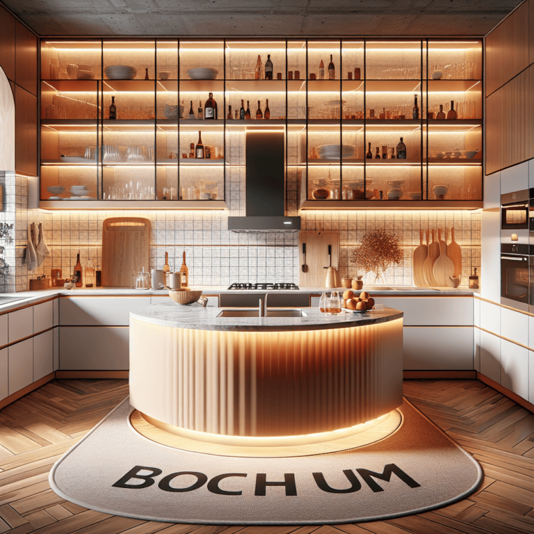 hochglanz Küche in U-Form-Bochum