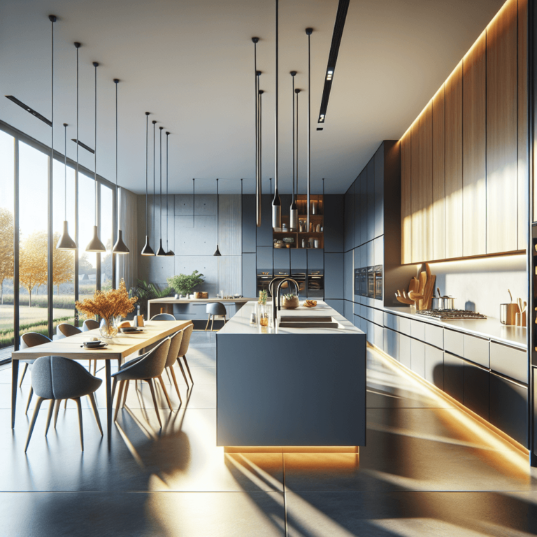 hochglanz Minimalismus Küche-Bochum