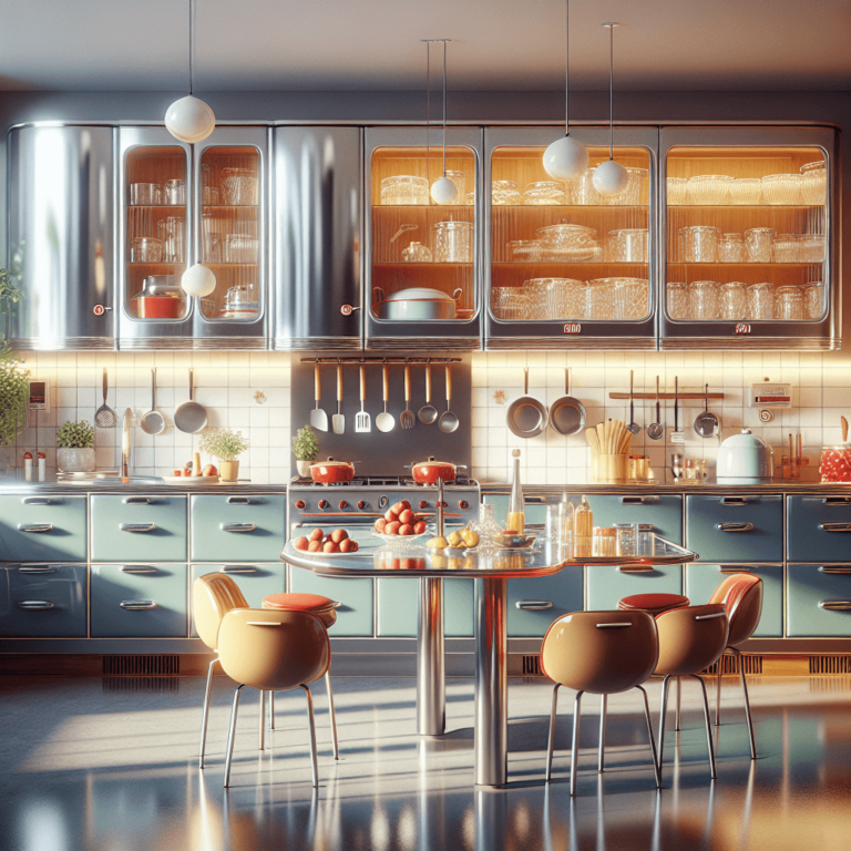 hochglanz Retro Küche-Bochum