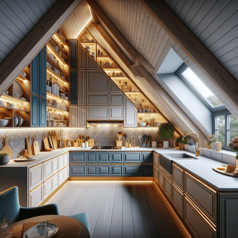 matte Küche für Dachschräge-Bochum