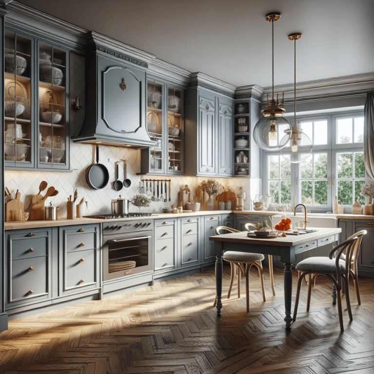 matte Küche im Vintage Chic Stil-Bochum