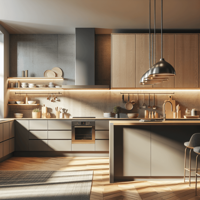 matte Minimalismus Küche-Bochum