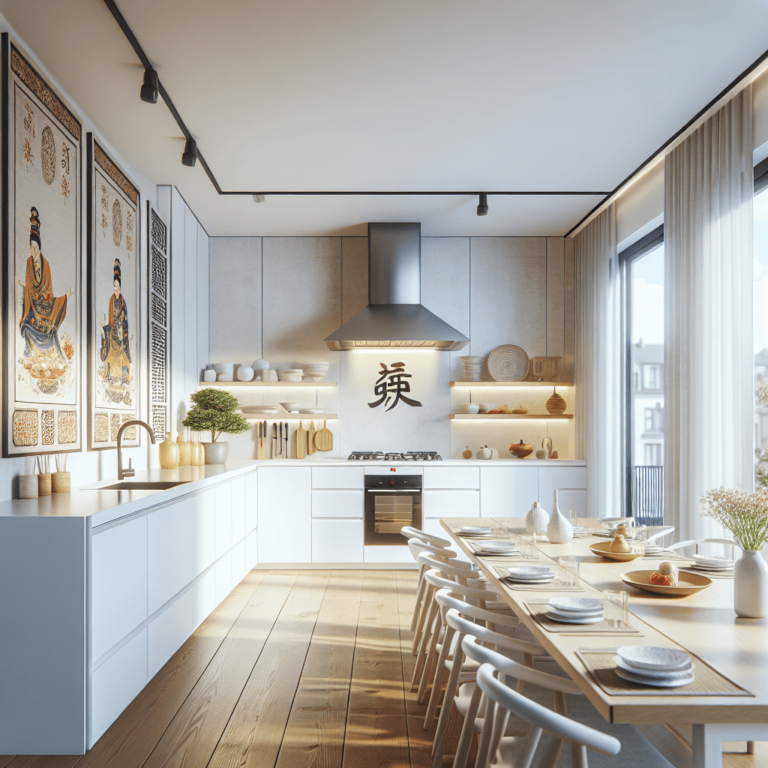 weiße Küche im asiatischen Stil-Bochum