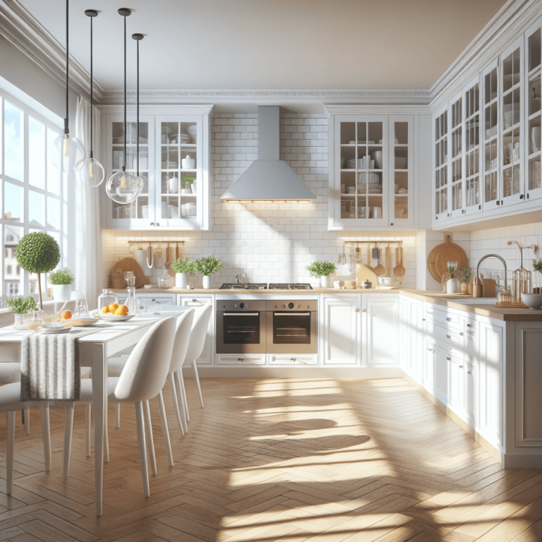 weiße Landhausküche-Bochum